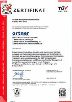 TÜV Zertifikat ISO 9001 (Download)