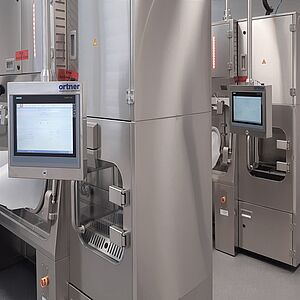 Zoom auf den Bildschirm des Isolators.