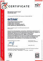 TÜV Cerificate ISO 9001 (Download)