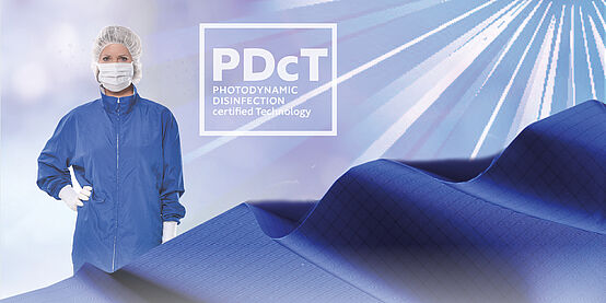 PDcT: Photodynamic Desinfection Certifed Technology