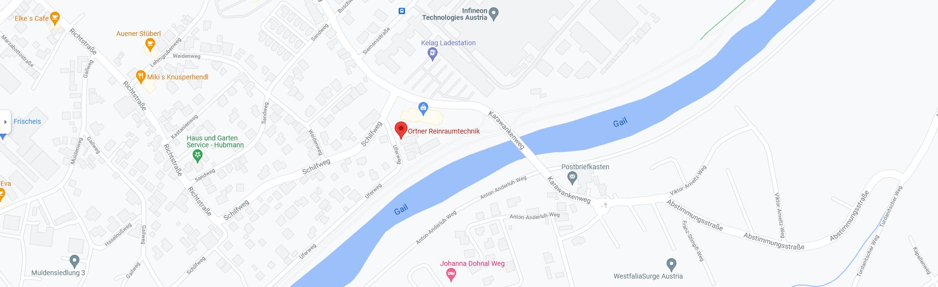Google Maps - Ortner Reinraumtechnik GmbH